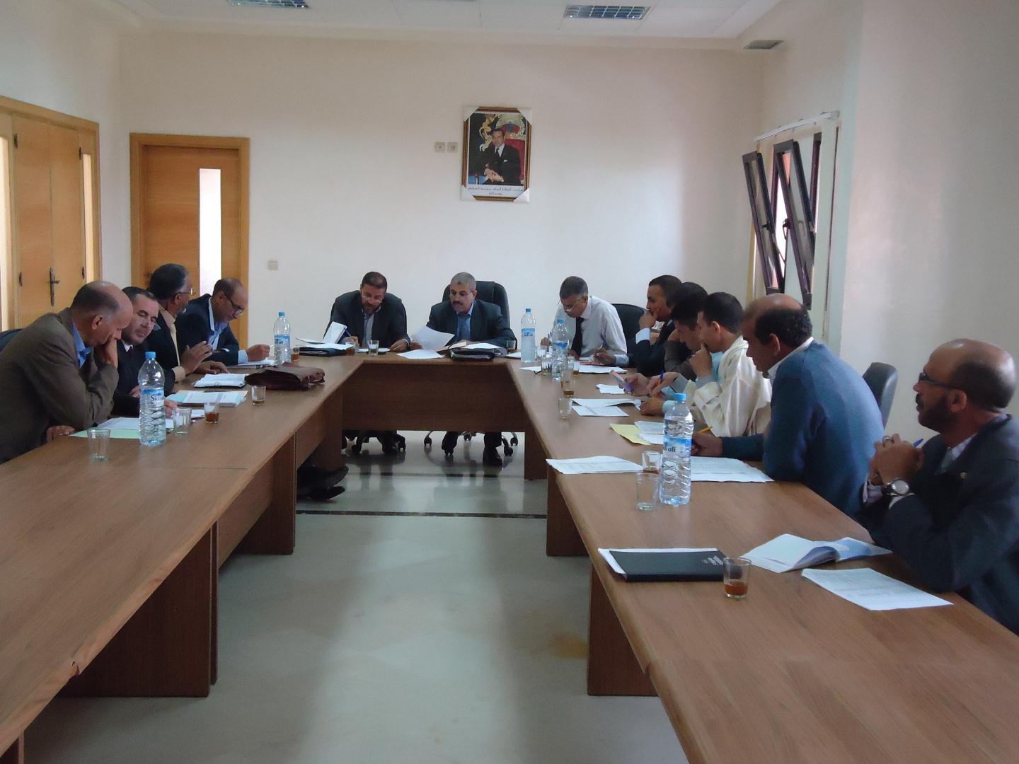 اجتماع اللجنة المكلفة بالميزانية و الشؤون المالية و البرمجة