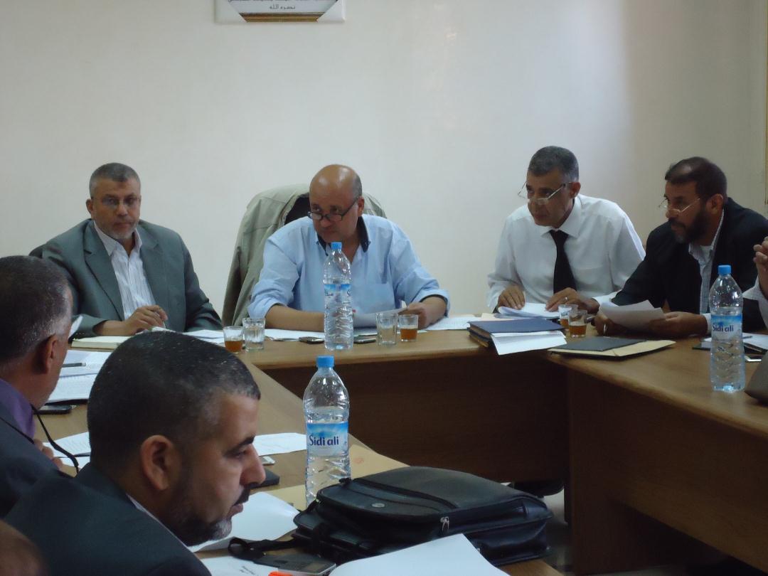 المكتب المسير يعقد اجتماعا اليوم الاربعاء 28 اكتوبر 2015