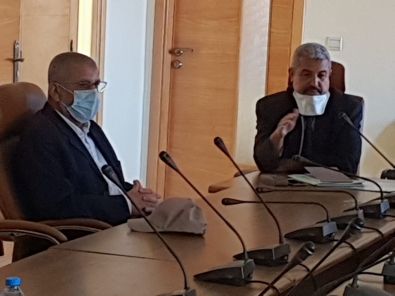 اجتماع مكتب المجلس استعدادا لعقدالدورة العادية الثانية لشهر ماي 2020