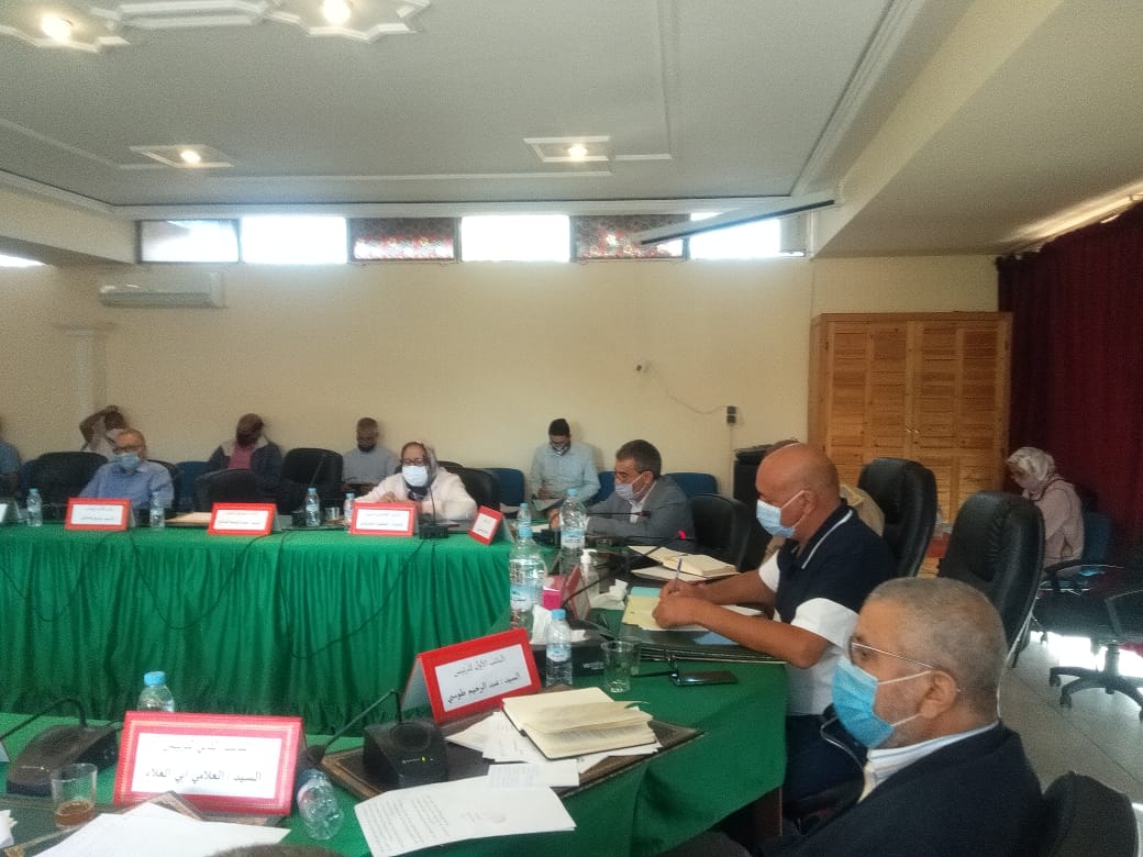 المجلس الجماعي قلعة السراغنة يعقد دورة اكتوبر 2020