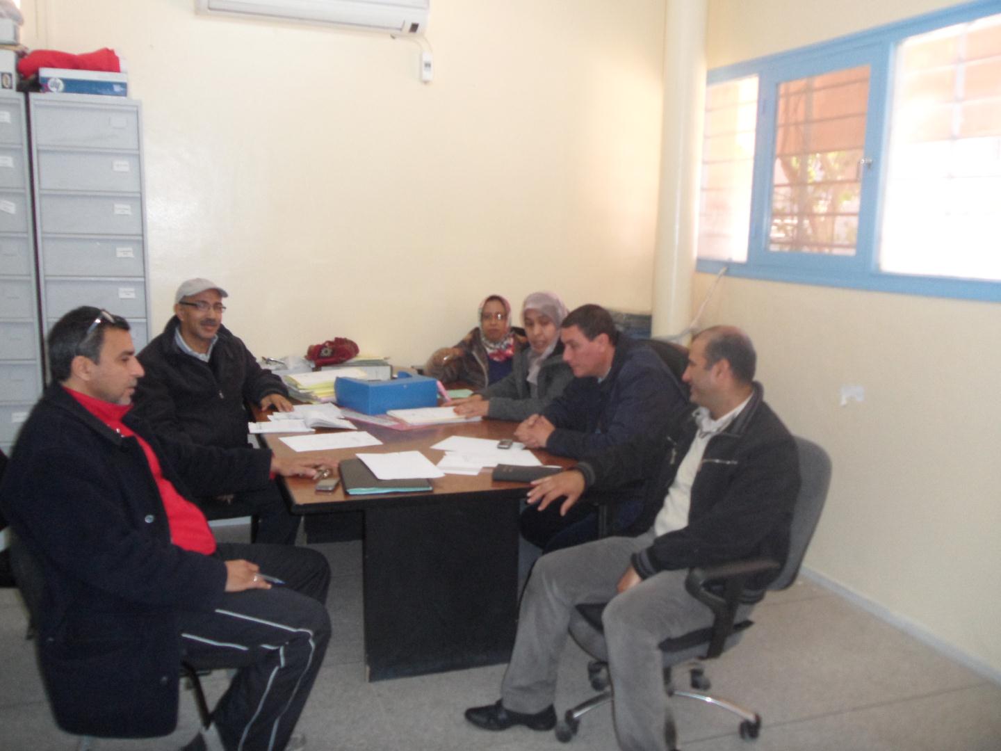 اجتماع مع السيد المفوض في قطاع الشؤون الاجتماعية والثقافية والرياضية