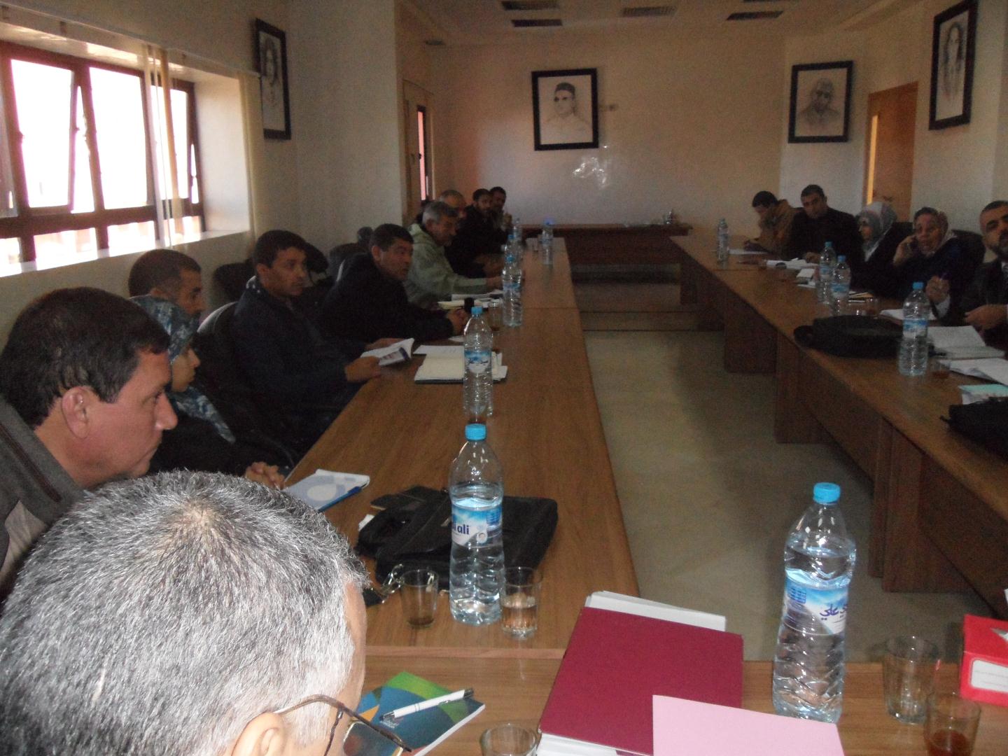 اللجنة المكلفة بالتنمية الاجتماعية والثقافية والرياضية تعقد اول اجتماعاتها