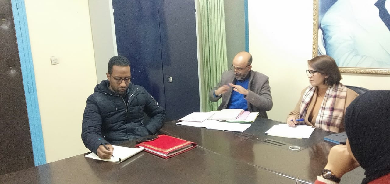 اجتماع اللجنة المكلفة بالتنمية الاجتماعية و الثقافية و الرياضية